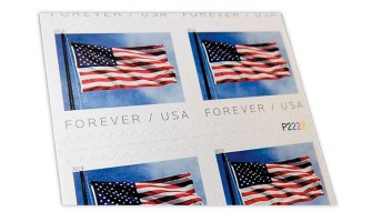 New printing of 2019 Flag uses plate number P2222