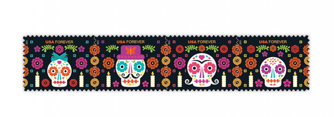 Scott numbers assigned to Day of the Dead, other recent U.S. stamps