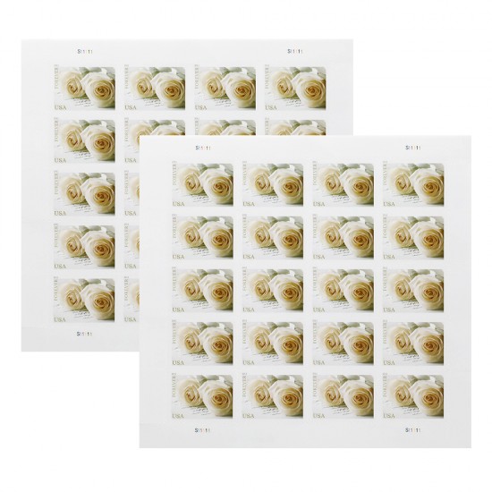 2011 US First-Class Forever Stamp - Wedding Roses