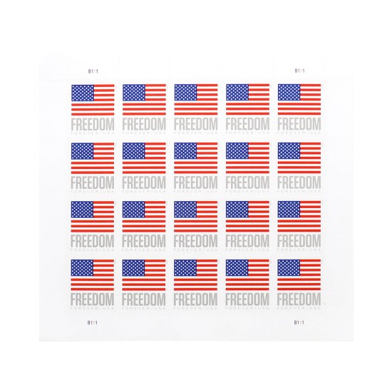 2023 US Flag Forever Stamps Sheet