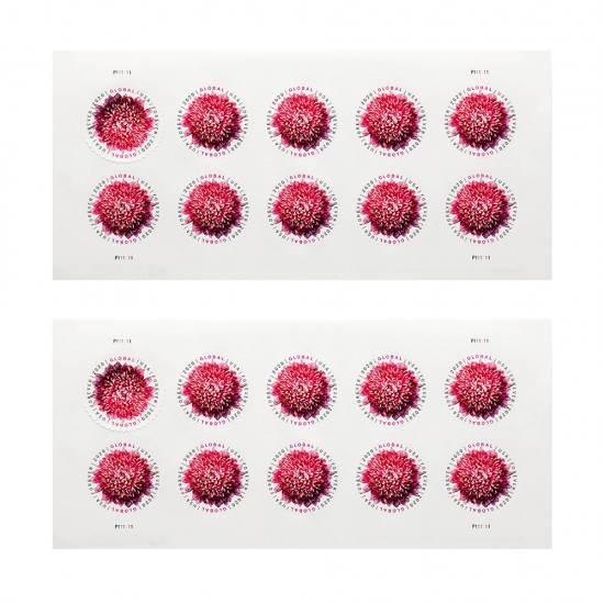 2020 US Global Chrysanthemum Forever Stamps