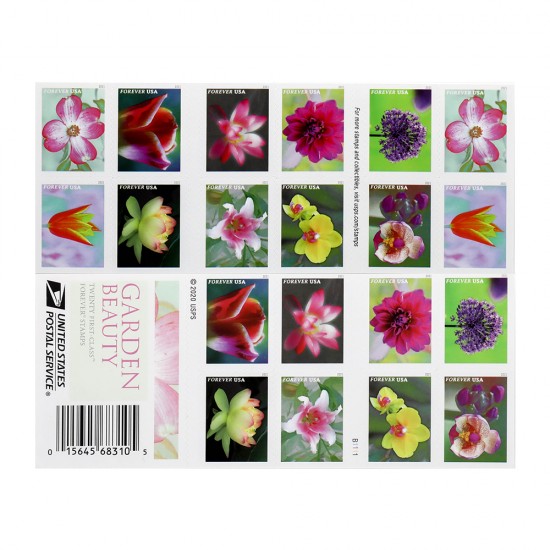 2021 U.S. Garden Beauty Forever Postage Stamps