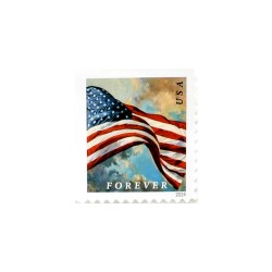 2024 U.S. Flags Forever Stamps Coil of 100